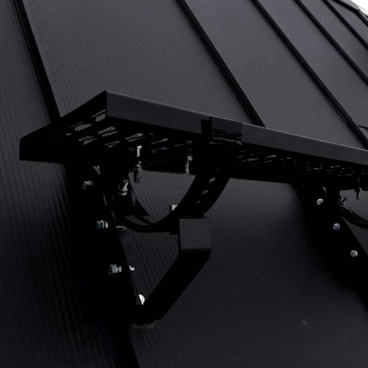 Looprooster | Set | Voor felsplaat PD-510-S | Breedte 40 cm | 9005 - Gitzwart #1
