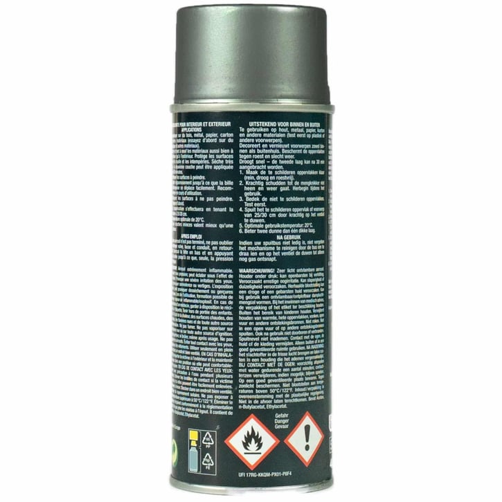 Reparatielak spuitbus | 400 ml | 9007 - Grijs aluminiumkleurig #2