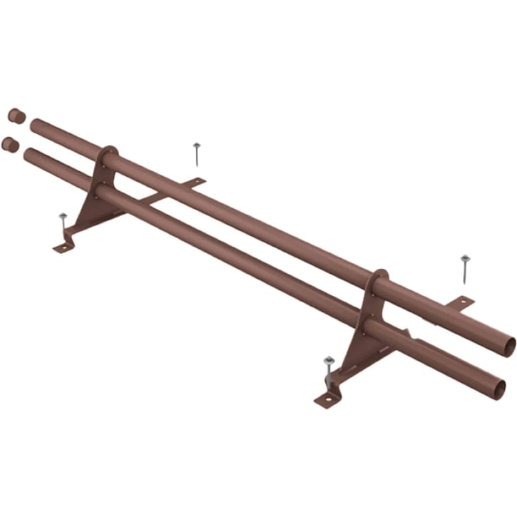 Sneeuwvangbuis | Voor dakpanplaten Szafir | Lengte 2,00 m | 8017 - Chocoladebruin #1