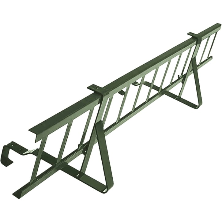 Sneeuwvangrooster | Voor dakpanplaten Szafir | Lengte 1,20 m | 6020 - Chroomoxydegroen #1