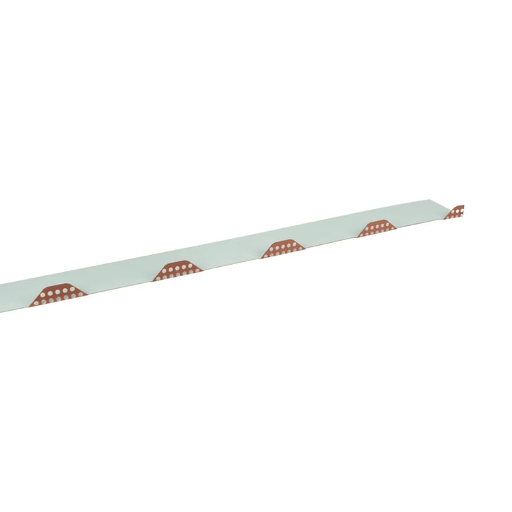 Vulstrook | Getand | Geperforeerd | Profiel 20/1100TR | Voor onder de plaat | 8004 - Koperbruin #2
