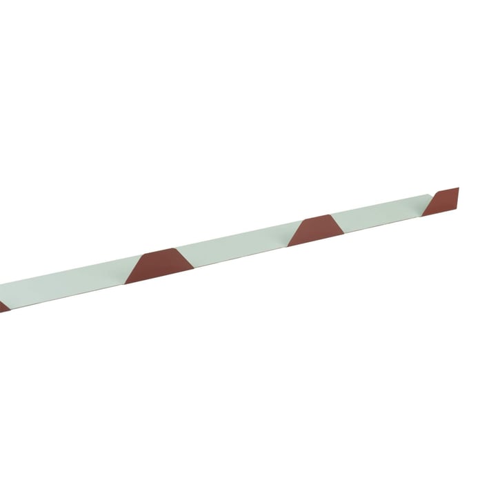 Vulstrook | Getand | Ongeperforeerd | Profiel 35/1035TR | Voor onder de plaat | 8012 - Roodbruin #2