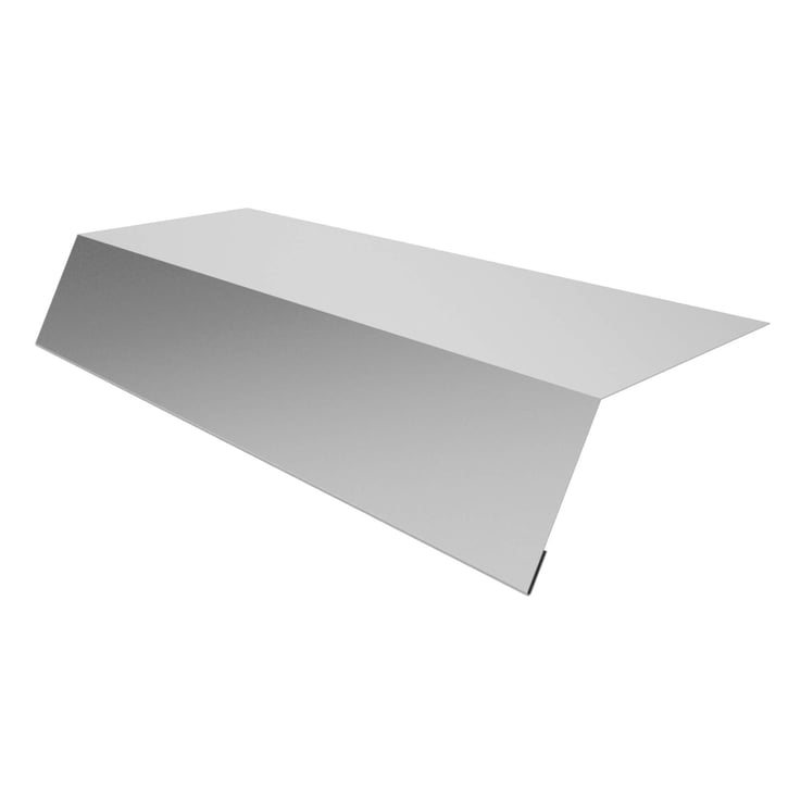 Druiplijst | 125 x 70 x 2000 mm | Staal 0,50 mm | 25 µm Polyester | 7035 - Lichtgrijs #1