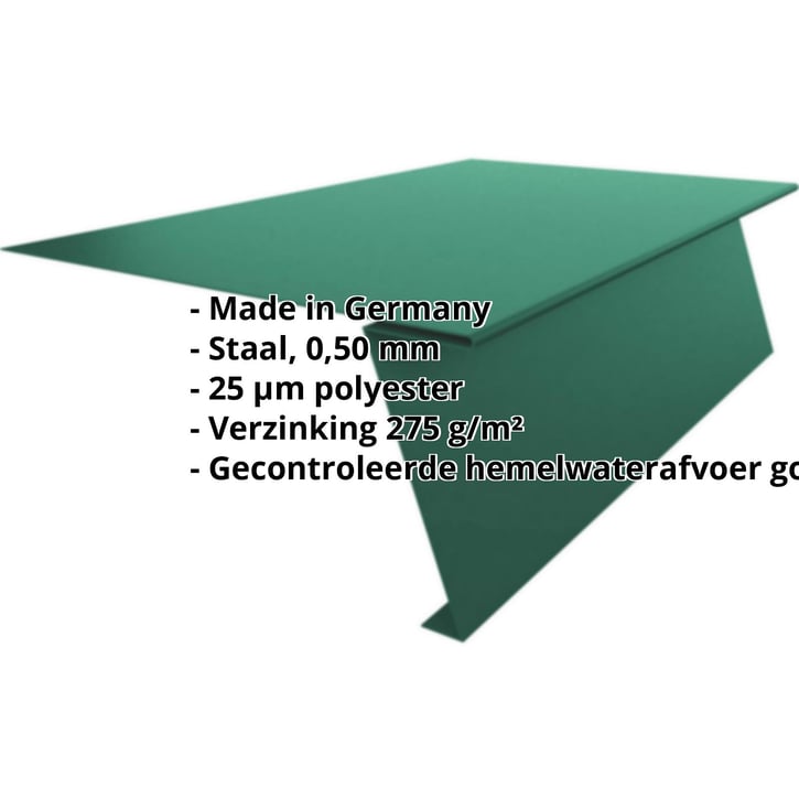 Startprofiel | Voor felsplaat PD-510-S | Staal 0,50 mm | 25 µm Polyester | 6005 - Mosgroen #2