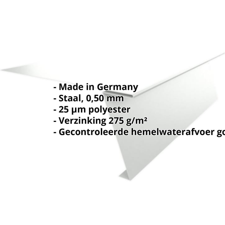 Startprofiel | Voor felsplaat PD-510-S | Staal 0,50 mm | 25 µm Polyester | 7035 - Lichtgrijs #2