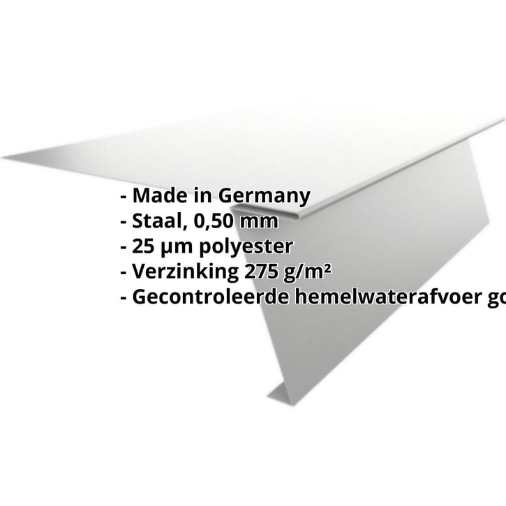 Startprofiel | Voor felsplaat PD-510-S | Staal 0,50 mm | 25 µm Polyester | 9006 - Zilver-Metallic #2