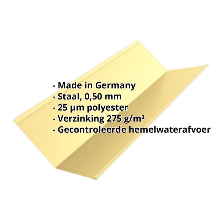 Kilgoot | 195 x 195 mm | Staal 0,50 mm | 25 µm Polyester | 1015 - Licht ivoorkleurig #2