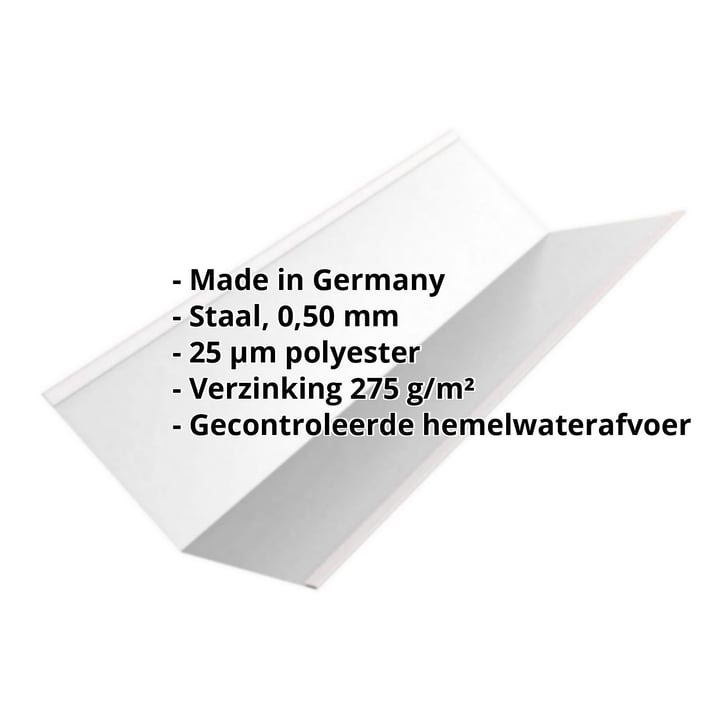 Kilgoot | 195 x 195 mm | Staal 0,50 mm | 25 µm Polyester | 7035 - Lichtgrijs #2