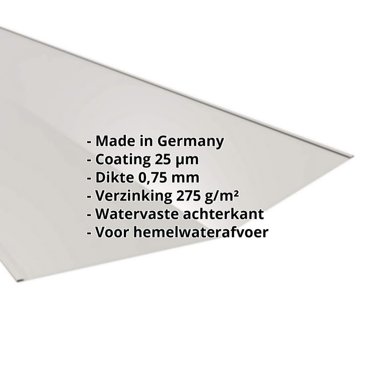 Kilgoot | 490 x 490 x 2000 mm | Staal 0,75 mm | 25 µm Polyester | 9006 - Zilver-Metallic #2