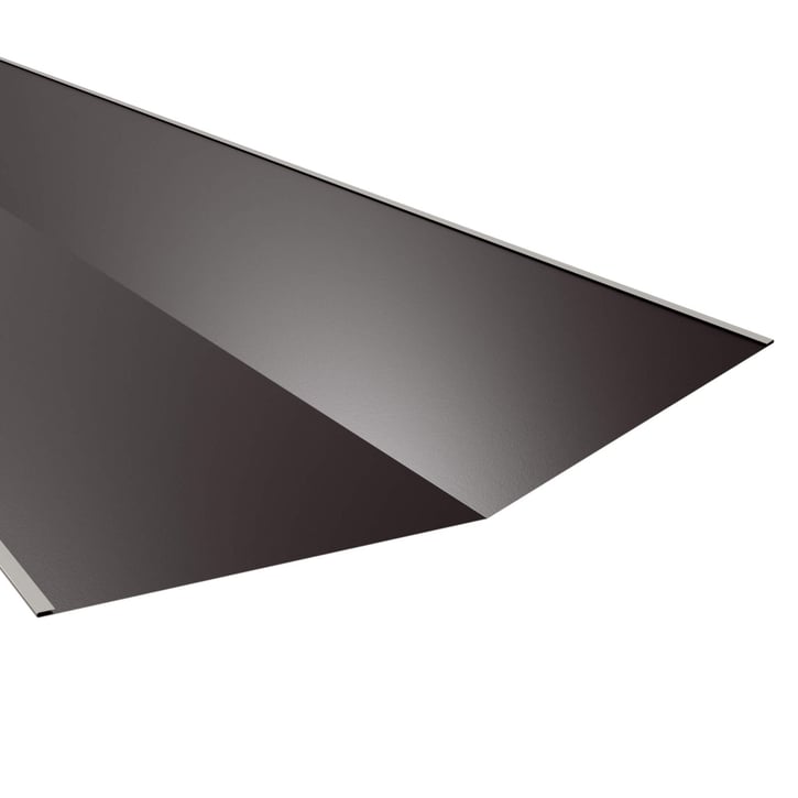 Kilgoot | 490 x 490 x 2000 mm | Staal 0,50 mm | 60 µm Puramid | 6017 - Chocoladebruin #1