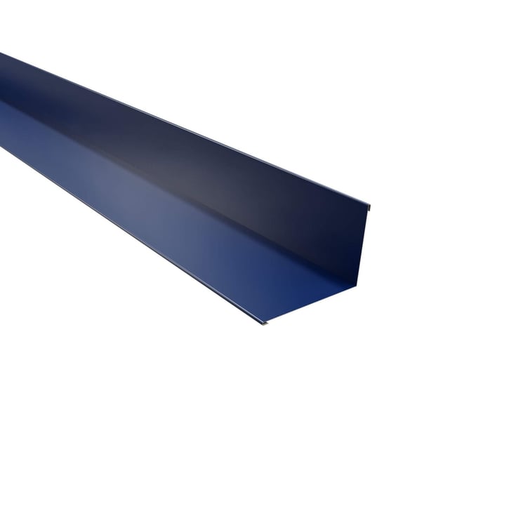 Muuraansluiting | 160 x 115 mm | 95° | Staal 0,50 mm | 25 µm Polyester | 5010 - Gentiaanblauw #1