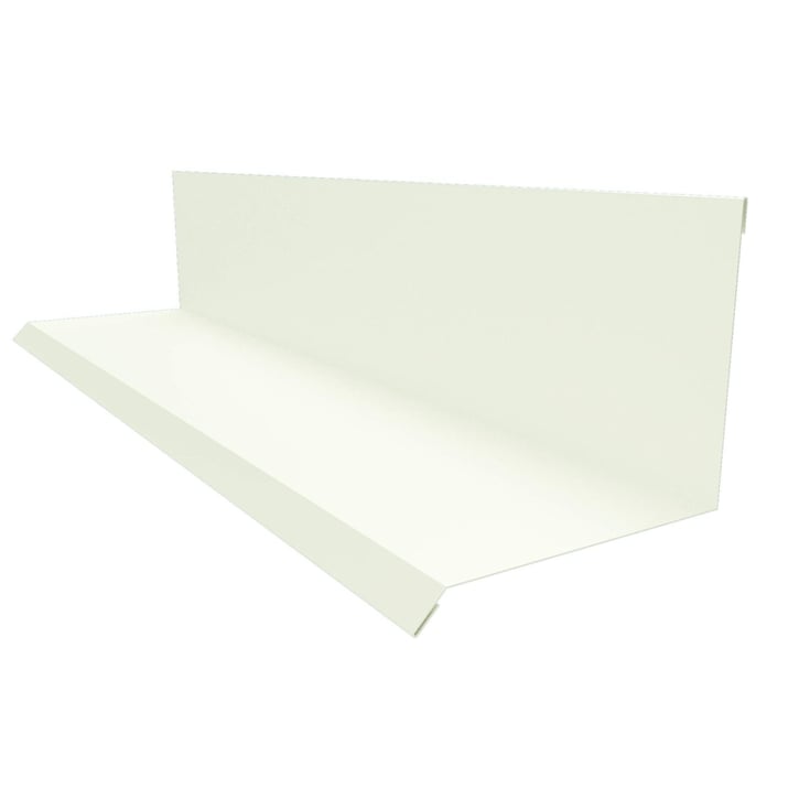 Muuraansluiting | Typ 2 | 100 x 110 x 2000 mm | 90° | Staal 0,50 mm | 25 µm Polyester | 9002 - Grijswit #1