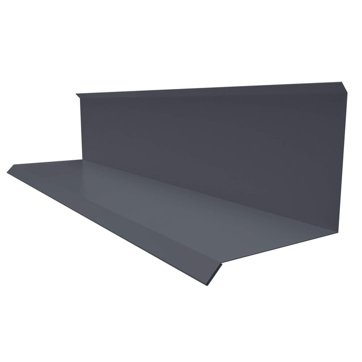 Muuraansluiting | Typ 3 | 100 x 110 x 2000 mm | 90° | Staal 0,50 mm | 25 µm Polyester | 7024 - Grafietgrijs #1