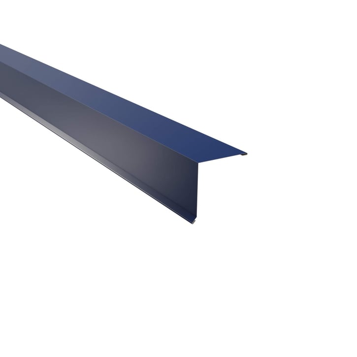 Nok lessenaarsdak | 115 x 115 mm | 85° | Staal 0,50 mm | 25 µm Polyester | 5010 - Gentiaanblauw #1