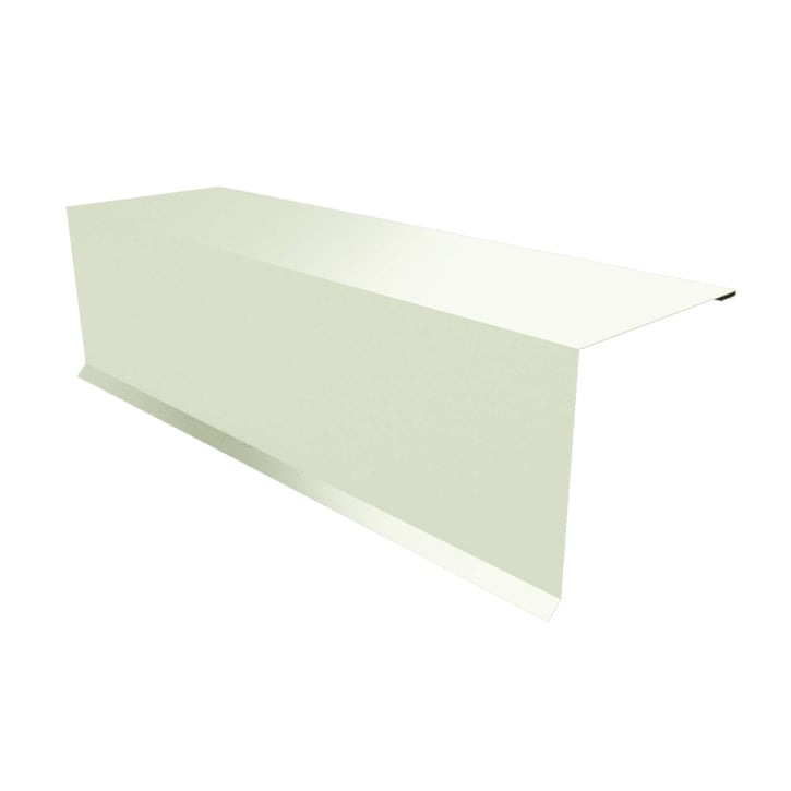 Nok lessenaarsdak | 150 x 150 x 2000 mm | 80° | Staal 0,75 mm | 50 µm PURLAK® | 9002 - Grijswit #1