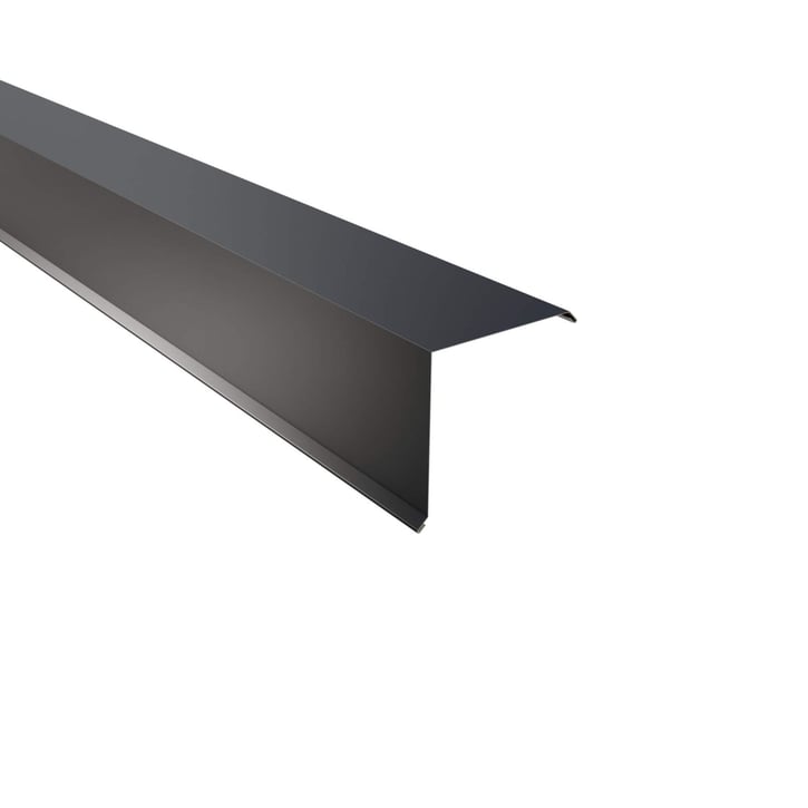 Windveer | 150 x 150 mm | Staal 0,75 mm | 60 µm Puramid | 7016 - Antracietgrijs #1
