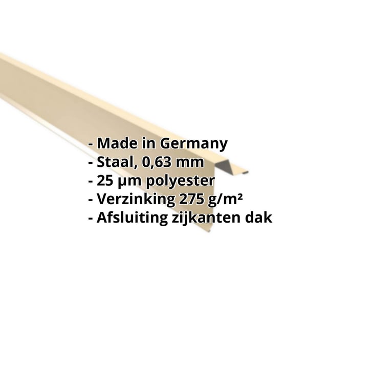 Windveer | Felsplaat 33/500 | Staal 0,63 mm | 25 µm Polyester | 1015 - Licht ivoorkleurig #2