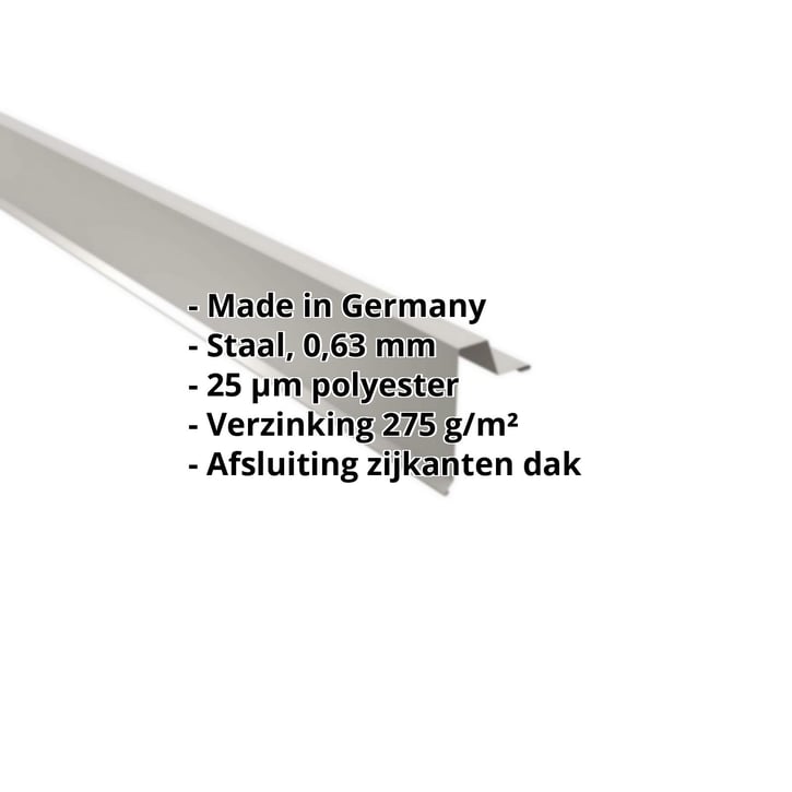 Windveer | Felsplaat 33/500 | Staal 0,63 mm | 25 µm Polyester | 9006 - Zilver-Metallic #2