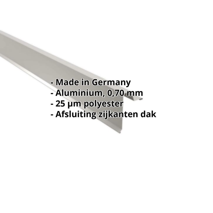 Windveer | Felsplaat 33/500 | Aluminium 0,70 mm | 25 µm Polyester | 9006 - Zilver-Metallic #2
