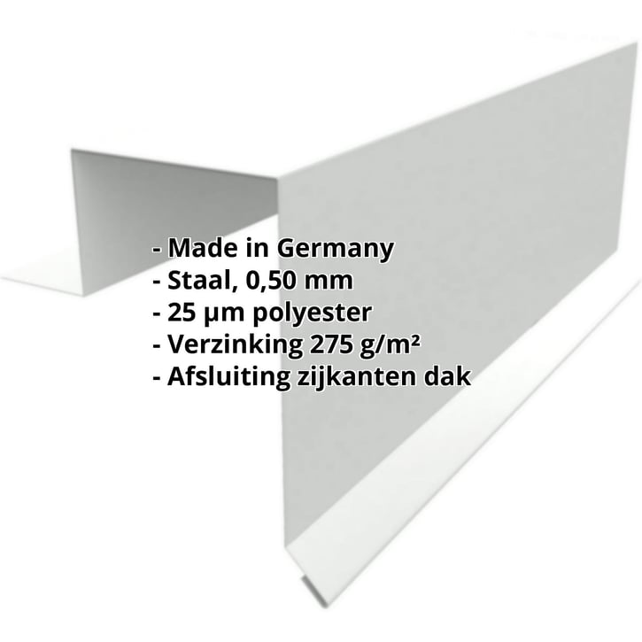 Windveer | Felsplaat PD-510-S | Staal 0,50 mm | 25 µm Polyester | 7035 - Lichtgrijs #2