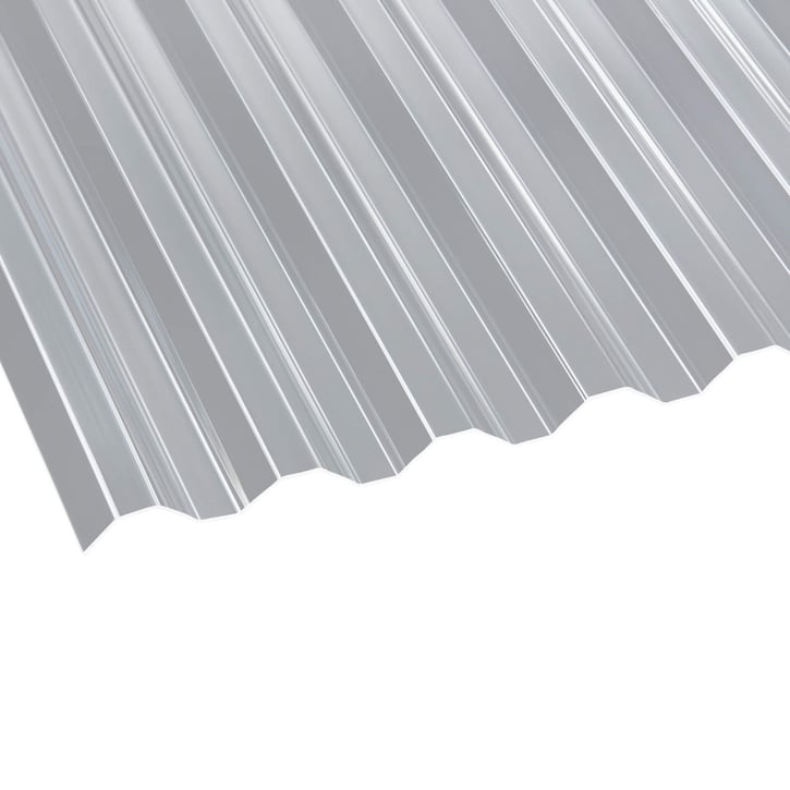 Acrylaat golfplaat | 76/18 | Voordeelpakket | 1,50 mm | Helder | Breedte 3,00 m | Lengte 2,00 m #3