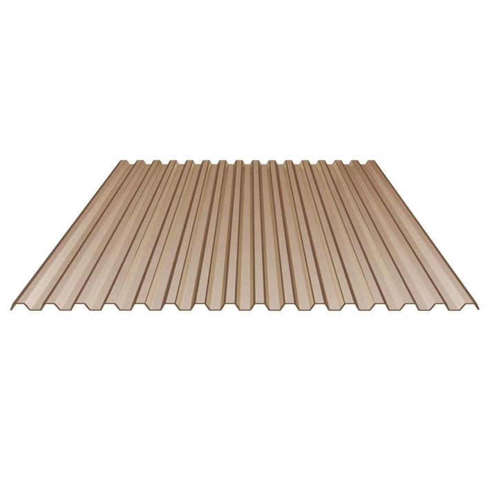 PVC damwandplaat | 70/18 | Voordeelpakket 1,20 mm | Brons | Breedte 3,18 m | Lengte 2,00 m PVC damwandplaat | 70/18 | Voordeelpakket | 1,20 mm | Brons | Breedte 3,18 m | Lengte 2,00 m #5