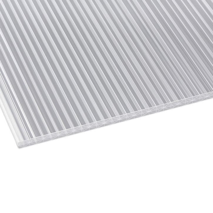 Polycarbonaat kanaalplaat | 16 mm | Profiel A4 | Voordeelpakket | Plaatbreedte 980 mm | Extra sterk | Breedte 3,08 m | Lengte 2,00 m #3