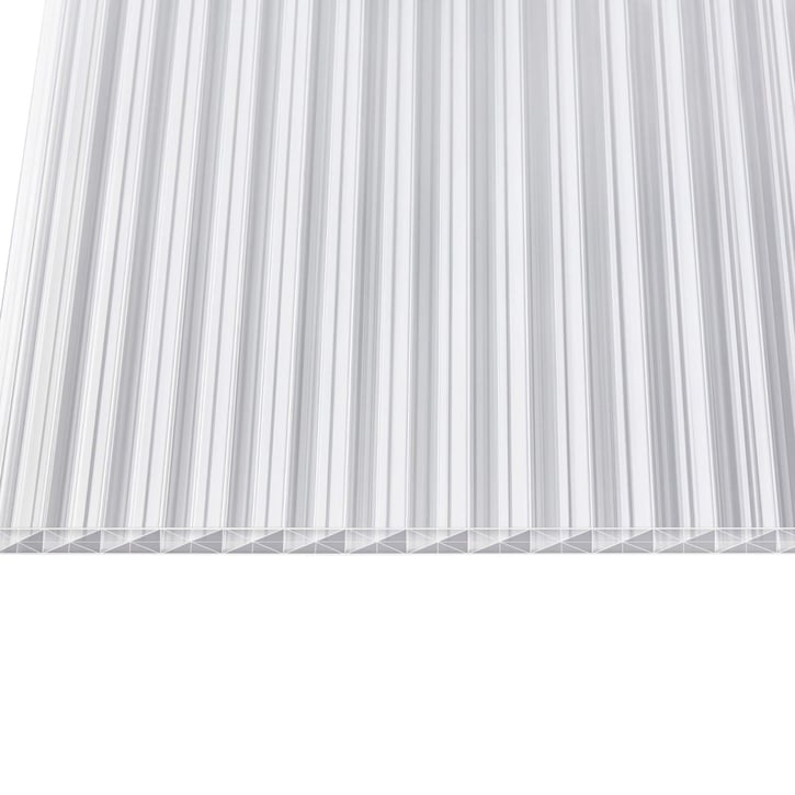 Polycarbonaat kanaalplaat | 16 mm | Profiel A4 | Voordeelpakket | Plaatbreedte 980 mm | Extra sterk | Breedte 3,08 m | Lengte 2,00 m #5