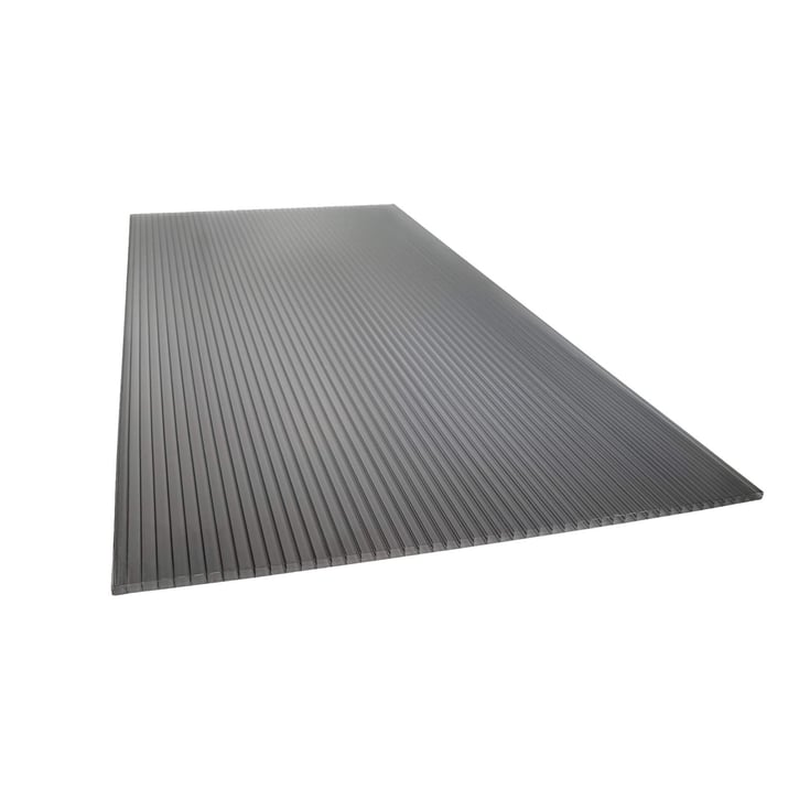 Polycarbonaat kanaalplaat | 16 mm | Profiel ECO | Voordeelpakket Plaatbreedte 980 mm | Antracietgrijs | Novalite | Breedte 3,05 m | Lengte 2,00 m Polycarbonaat kanaalplaat | 16 mm | Profiel ECO | Voordeelpakket | Plaatbreedte 980 mm | Antracietgrijs | Novalite | Breedte 3,05 m | Lengte 2,00 m #3