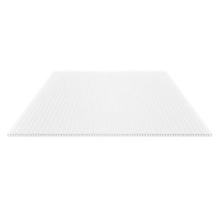 Polycarbonaat kanaalplaat | 16 mm | Profiel ECO | Voordeelpakket | Plaatbreedte 980 mm | Opaal wit | Extra sterk | Breedte 3,05 m | Lengte 2,00 m #5