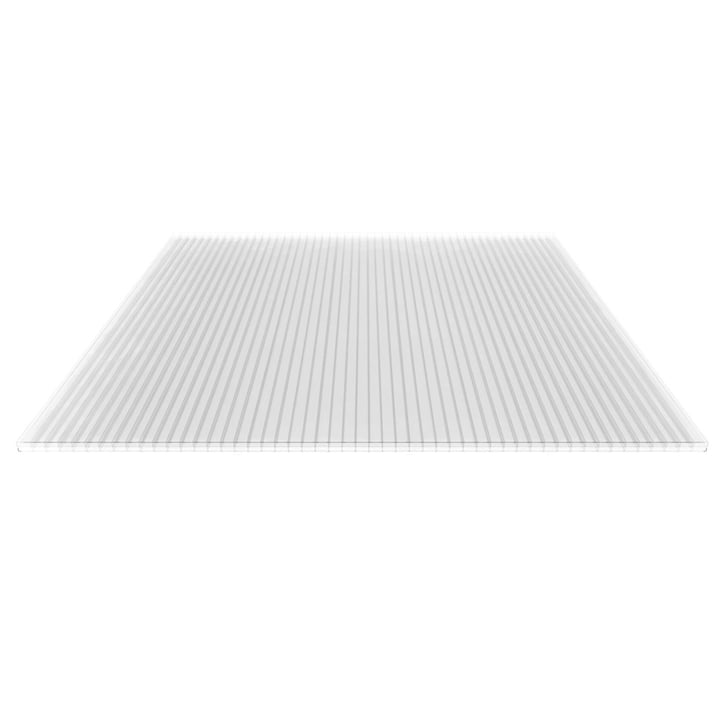 Polycarbonaat kanaalplaat | 16 mm | Profiel Mendig | Voordeelpakket | Plaatbreedte 1200 mm | Helder | Breedte 6,21 m | Lengte 3,00 m #4