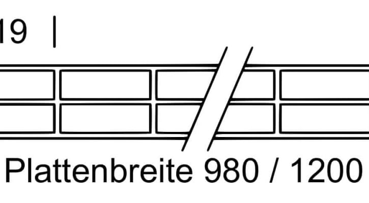 Polycarbonaat kanaalplaat | 16 mm | Profiel Mendig | Voordeelpakket Plaatbreedte 980 mm | Helder | Breedte 3,09 m | Lengte 2,00 m Polycarbonaat kanaalplaat | 16 mm | Profiel Mendig | Voordeelpakket | Plaatbreedte 980 mm | Helder | Breedte 3,09 m | Lengte 2,00 m #11