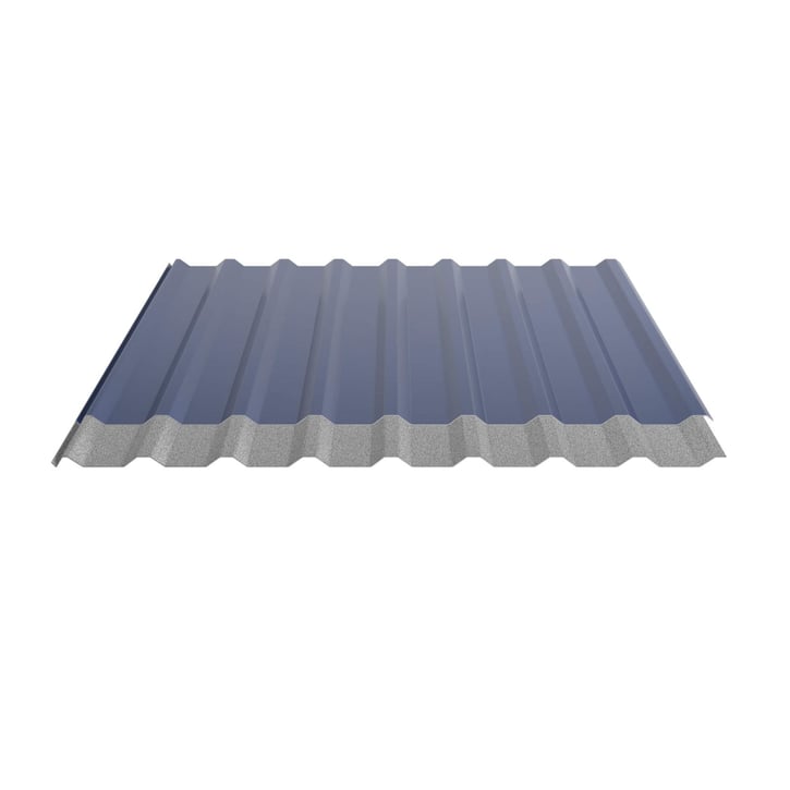 Damwandplaat 20/1100 | Dak | Anti-Drup 1000 g/m² | Staal 0,50 mm | 25 µm Polyester | 5010 - Gentiaanblauw #5