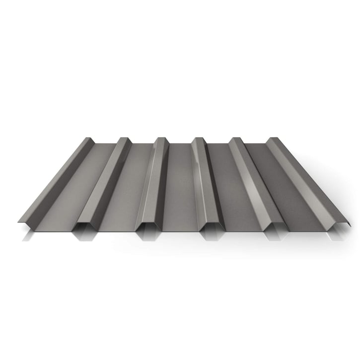 Damwandplaat 35/207 | Dak | Anti-Drup 1000 g/m² | Staal 0,50 mm | 25 µm Polyester | 9007 - Grijs aluminiumkleurig #1
