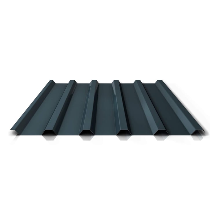 Damwandplaat 35/207 | Dak | Aluminium 0,70 mm | 25 µm Polyester | 7016 - Antracietgrijs #1