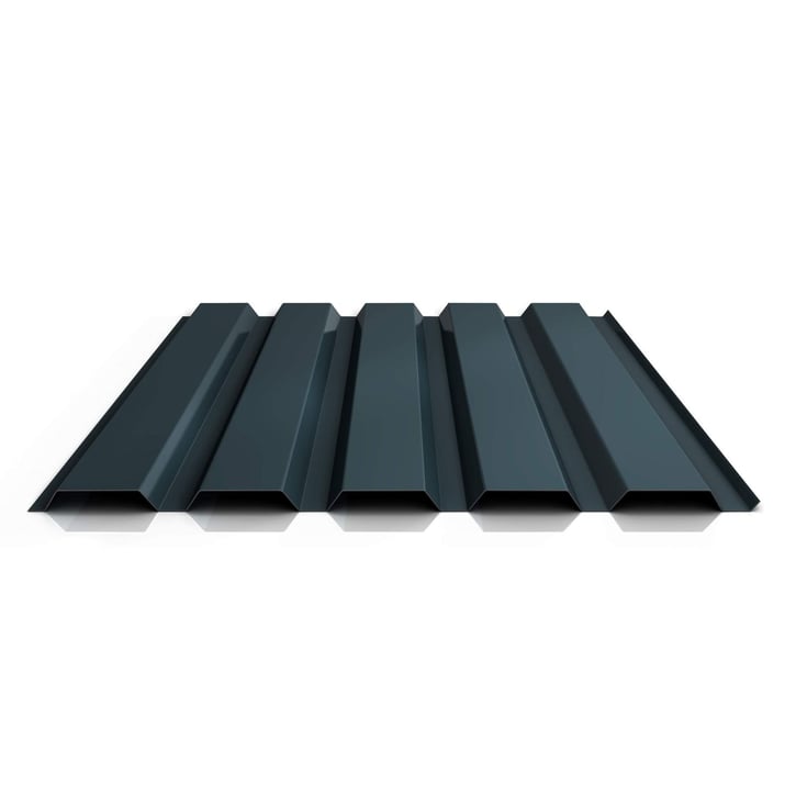 Damwandplaat 35/207 | Gevel | Aluminium 0,70 mm | 25 µm Polyester | 7016 - Antracietgrijs #1