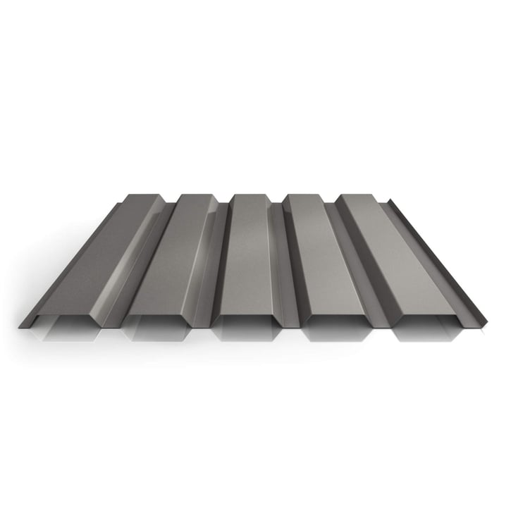 Damwandplaat 35/207 | Gevel | Aluminium 0,70 mm | 25 µm Polyester | 9007 - Grijs aluminiumkleurig #1