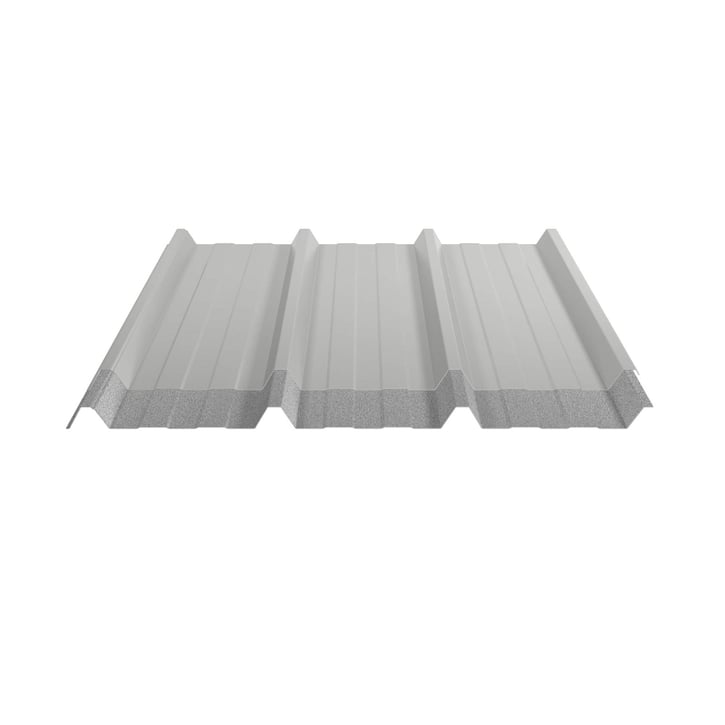 Damwandplaat 45/333 | Dak | Anti-Drup 700 g/m² | Actieplaat | Staal 0,75 mm | 25 µm Polyester | 9006 - Zilver-Metallic #5
