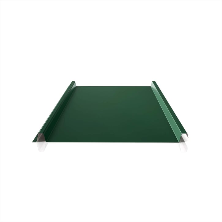 Felsplaat 33/500-LE | Dak | Anti-Drup 1000 g/m² | Aluminium 0,70 mm | 25 µm Polyester | 6005 - Mosgroen #1