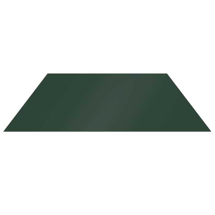 Vlakke plaat | Aluminium 0,70 mm | 25 µm Polyester | 6005 - Mosgroen #1