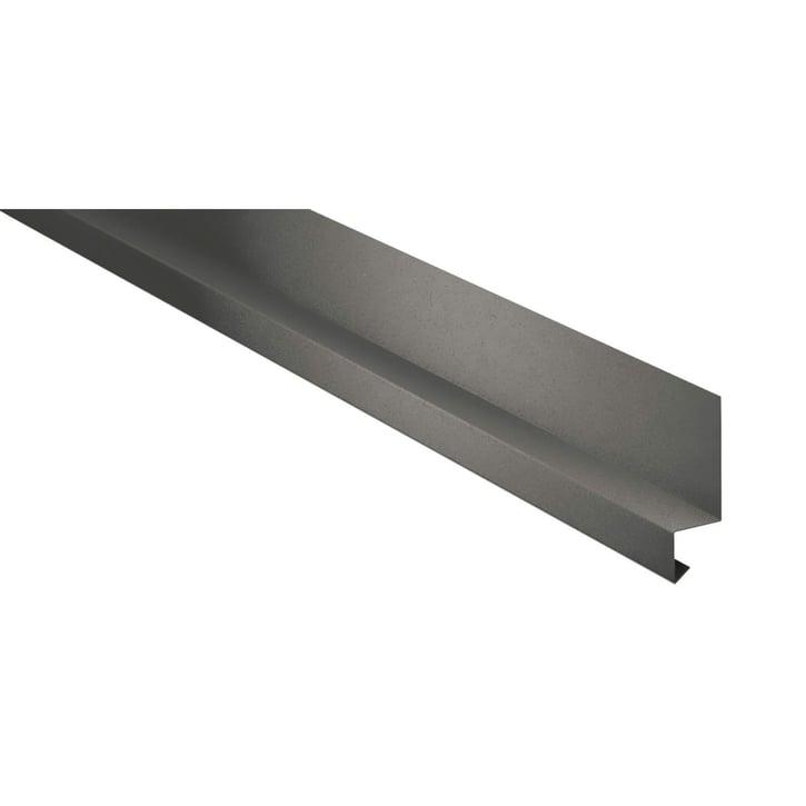 Dorpel | 50 x 25 x 20 mm | 100° | Aluminium 0,70 mm | 25 µm Polyester | 9007 - Grijs aluminiumkleurig #1