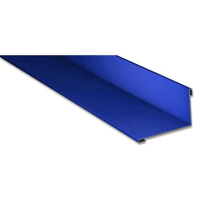 Muuraansluiting | 220 x 150 mm | 95° | Staal 0,50 mm | 25 µm Polyester | 5010 - Gentiaanblauw #1