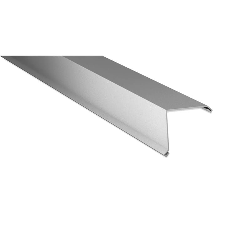 Windveer | 115 x 115 mm | Staal 0,63 mm | 25 µm Polyester | 9006 - Zilver-Metallic #1