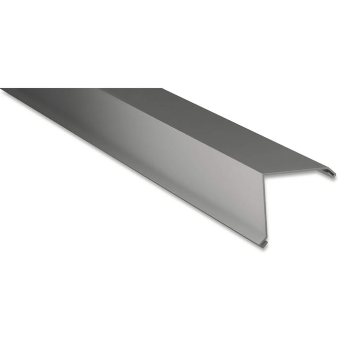 Windveer | 115 x 115 mm | Aluminium 0,70 mm | 25 µm Polyester | 9007 - Grijs aluminiumkleurig #1