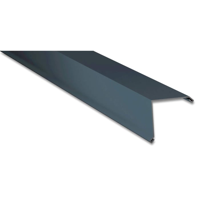 Windveer | 150 x 150 mm | Staal 0,50 mm | 35 µm Mattpolyester | 23 - Donkergrijs #1