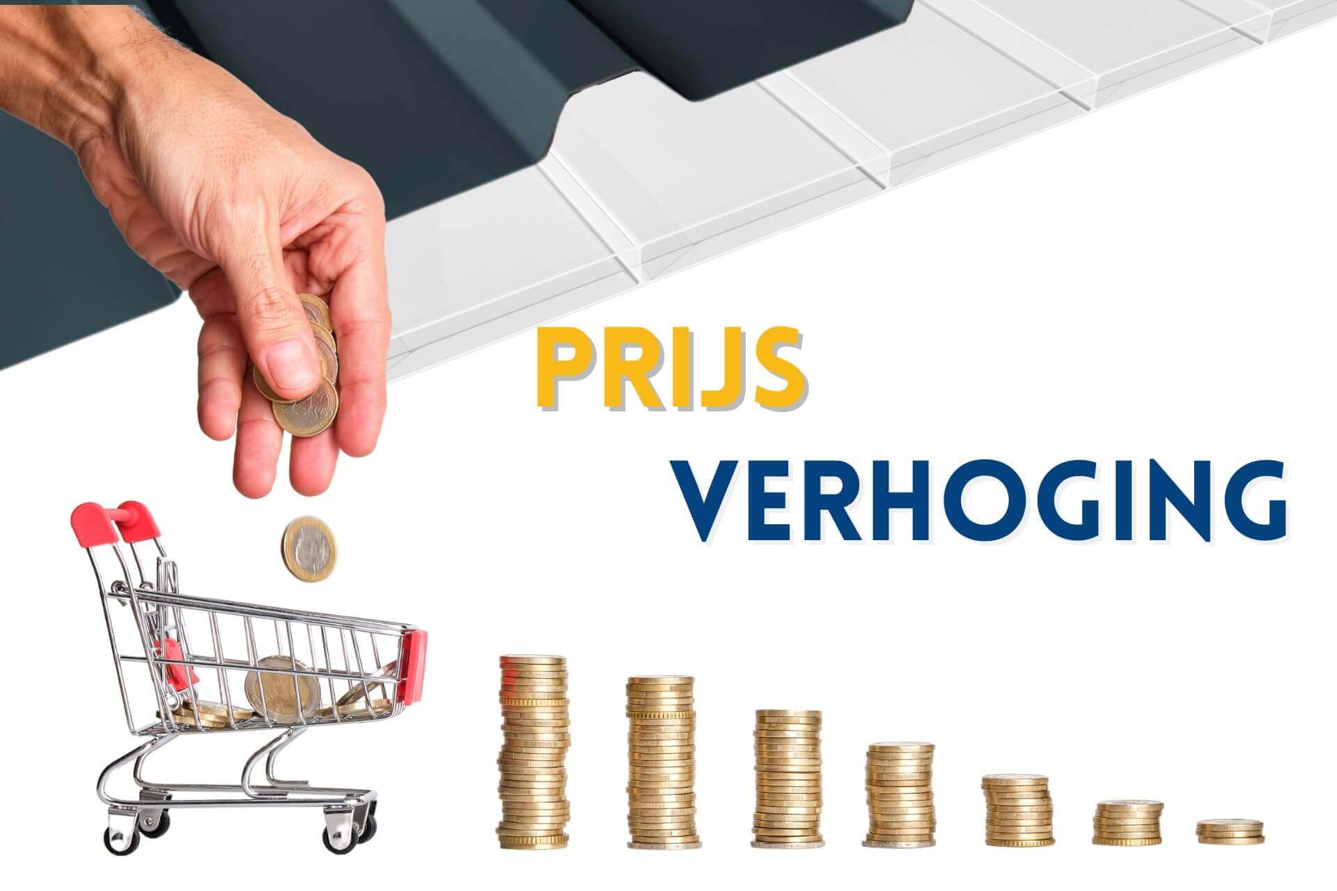 Prijsverhoging Prijsverhoging - Nu nog sparen!