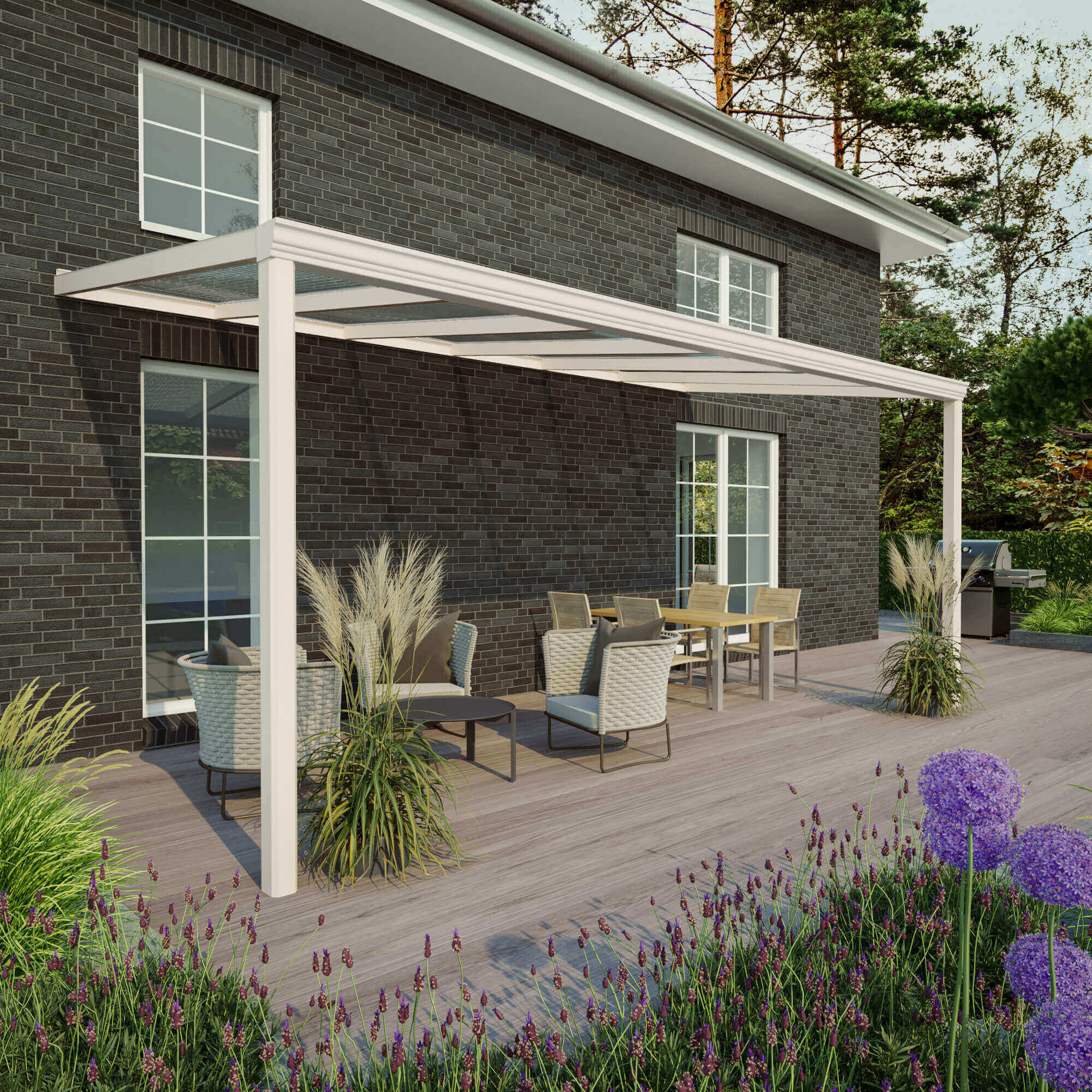 Terrasoverkapping Sunrooms 9001 Terrasoverkapping Sunrooms RAL 9001